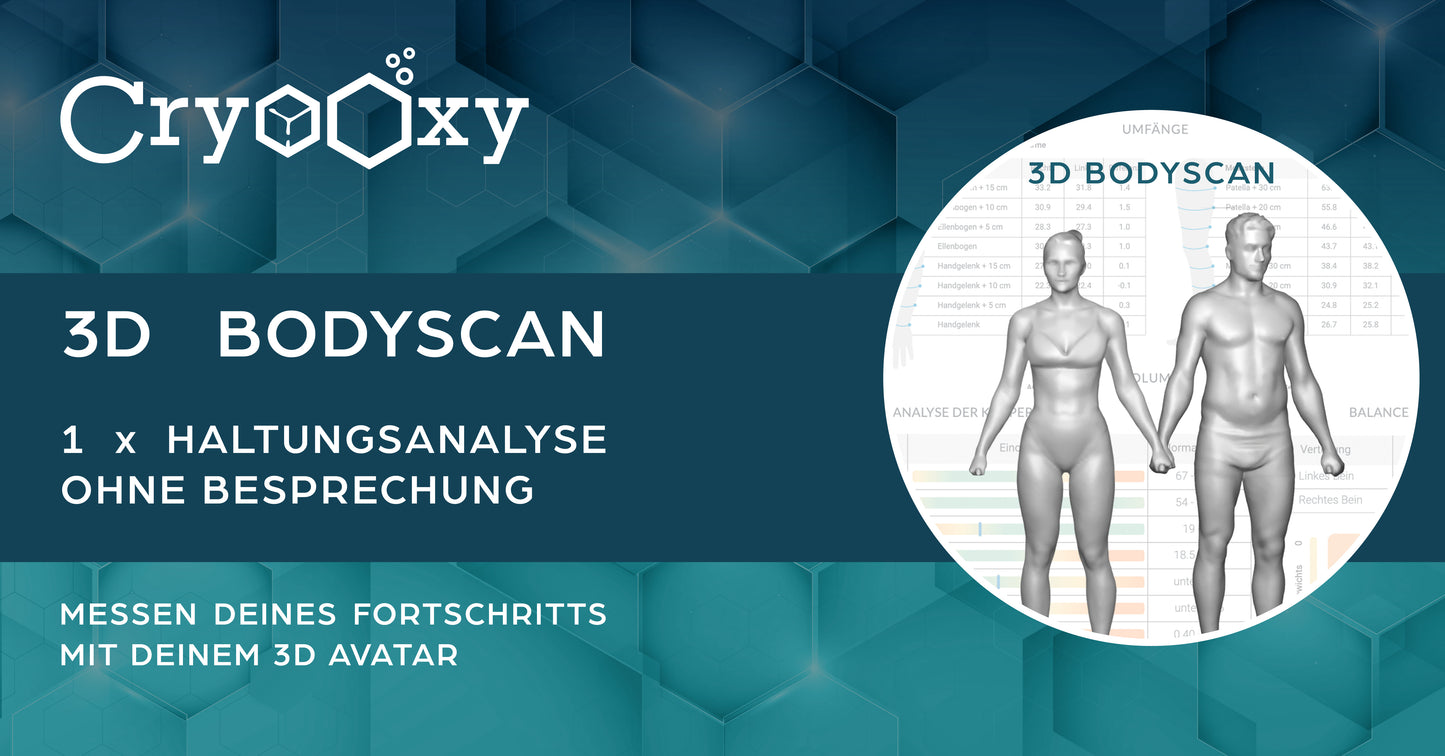 3D Körperscan Einzelanwendung