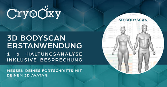 3D Körperscan Erstanwendung